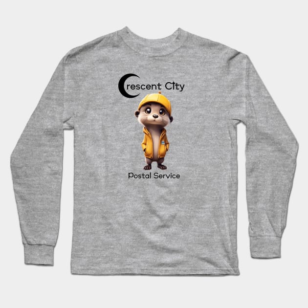 Crescent City Postal Service Long Sleeve T-Shirt by DizDreams with Travel Agent Robyn